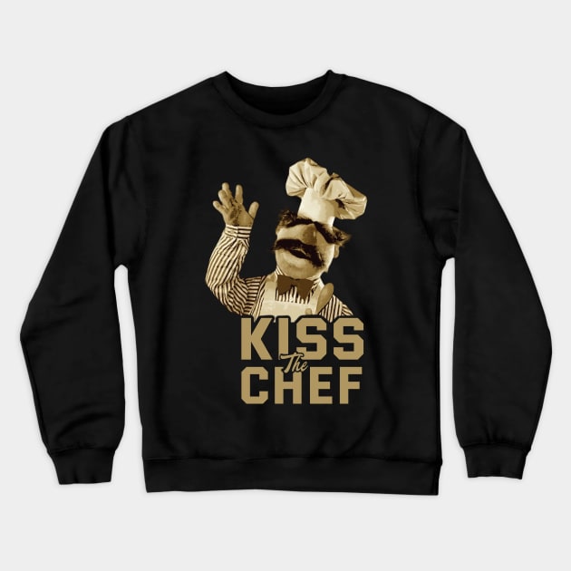 Kiss the chef // Swedish Chef Crewneck Sweatshirt by Trendsdk